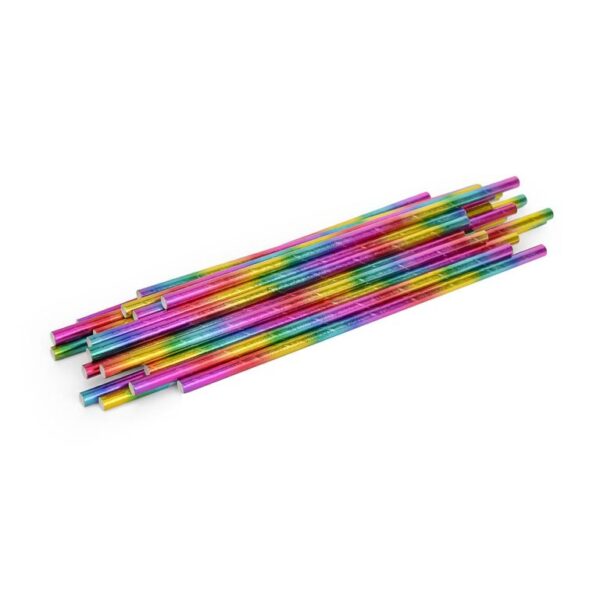 Cañitas multicolor (pack de 25) - Imagen 3