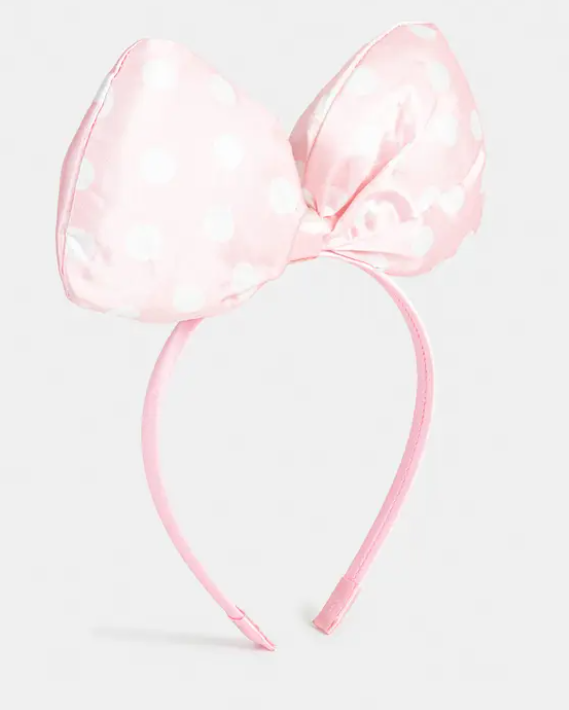 Vincha de Minnie Mouse (rosada o morada)