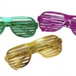 Lentes party line metalicos sorpresas / fiesta / piñata / Hora Loca (colores variados) x1