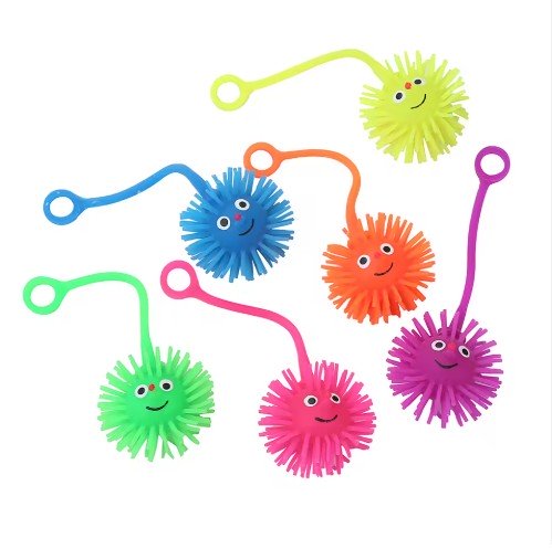 Squishy peludito de colores (squeeze) variados