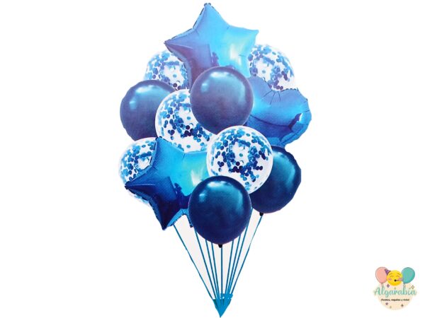 Pack 12 globos (metálicos, perlados o ágata) - Imagen 7