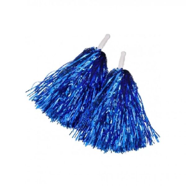 Pompones azules