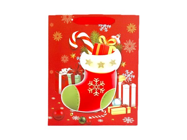 Bolsa Navidad 26cm x 32cm (diseños variados)