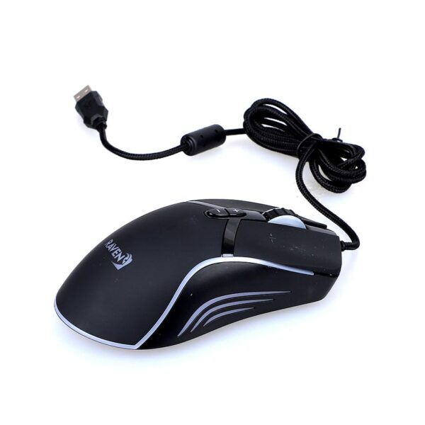 Mouse gaming raven int 2104 RGB negro - Imagen 3