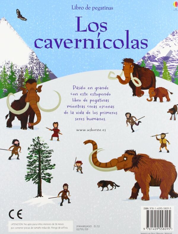 Libro Los cavernicolas con más de 400 pegatinas OFERTA - Imagen 5