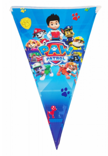 Conos sorpresa Paw Patrol (pack 10) 40cm alto (imagen referencial)