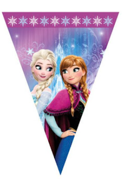 Conos sorpresa Frozen (pack 10) 40cm alto (imagen referencial)