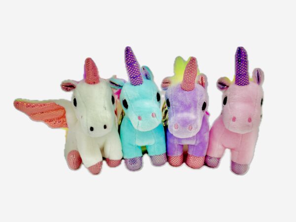 Llavero unicornio peluche - Imagen 4