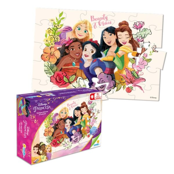 Rompecabezas Princesas (25 piezas)