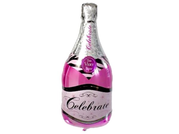 Globo champagne celebrate (con helio) 90cm x 47cm