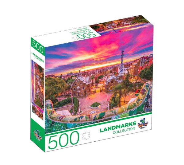 Rompecabezas Ywow Brands 500 Piezas Landmarks (Hitos variados) - Imagen 3