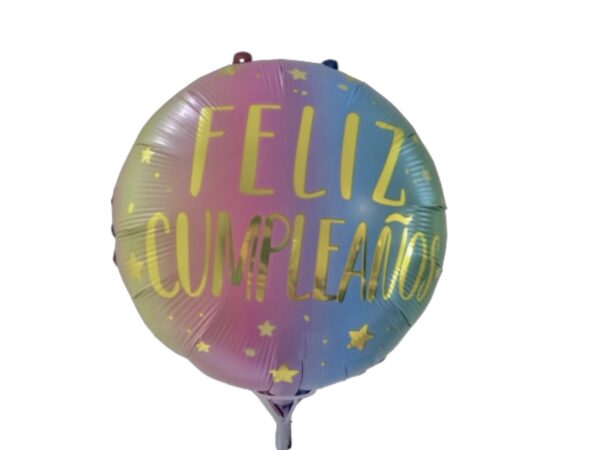 Globo Feliz cumpleaños 18" (con helio) (diseños y colores variados) - Imagen 2