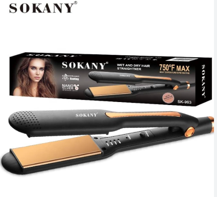 Plancha de cabello profesional Sokany SK-993 pelo