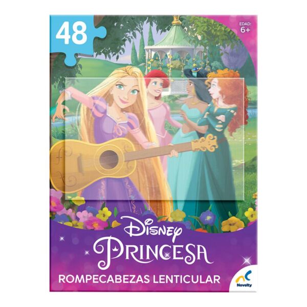 Rompecabezas Disney Princesas Lenticular 48 piezas - Imagen 4