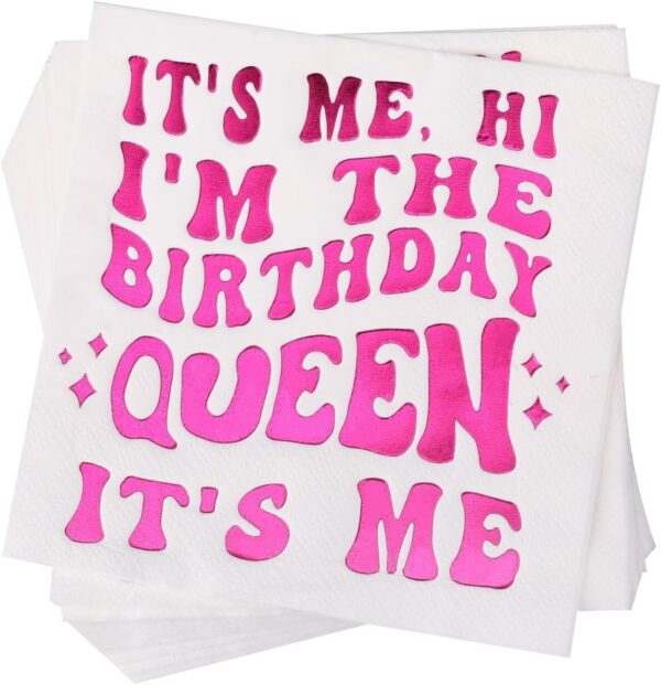 Servilletas Swifties Queen Birthday (pack 10)