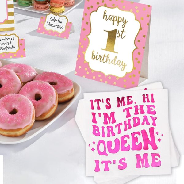 Servilletas Swifties Queen Birthday (pack 10) - Imagen 6