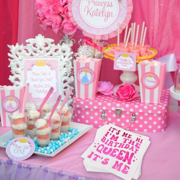 Servilletas Swifties Queen Birthday (pack 10) - Imagen 4