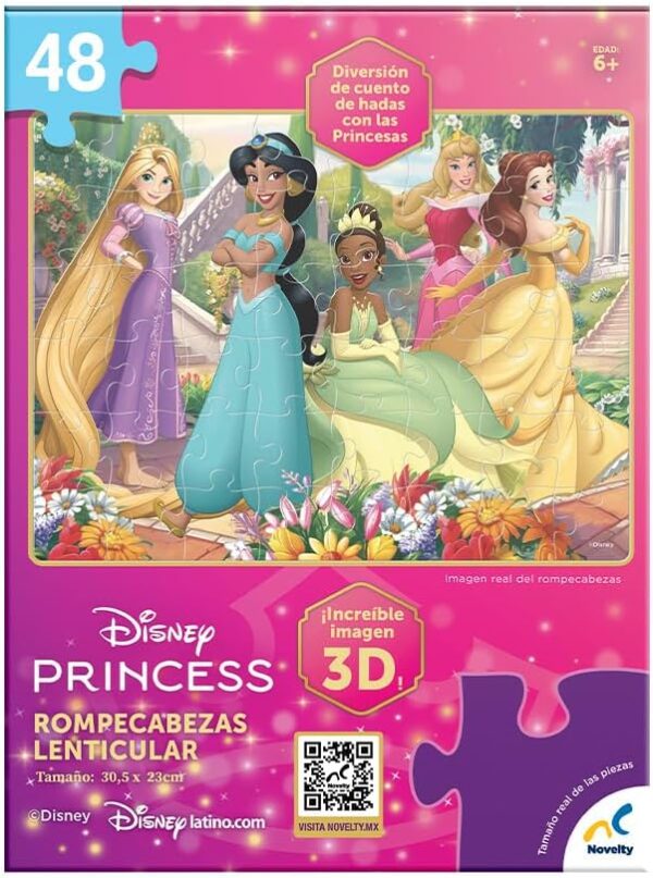 Rompecabezas lenticular Princess (48 piezas) - Imagen 3