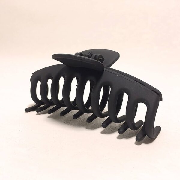 Gancho negro para cabello clip (grande)