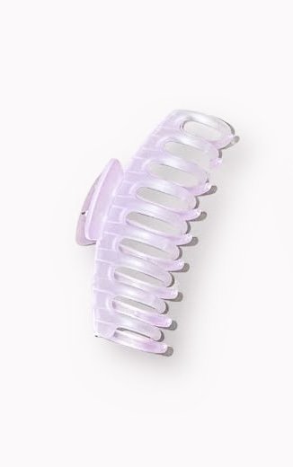 Gancho lila para cabello clip (grande)