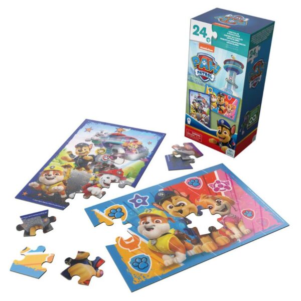 Rompecabezas Lenticular 2 En 1 Spin Master Games Paw Patrol (24 piezas) - Imagen 3