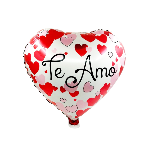 Globo Te amo 18" (helio) diseños variados