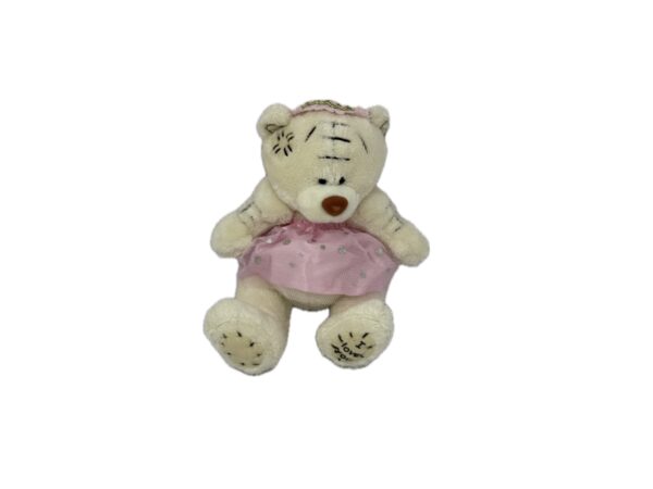 Peluche osa novia 20cm (blanco o rosa) - Imagen 3