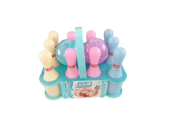 Bowling set pastel