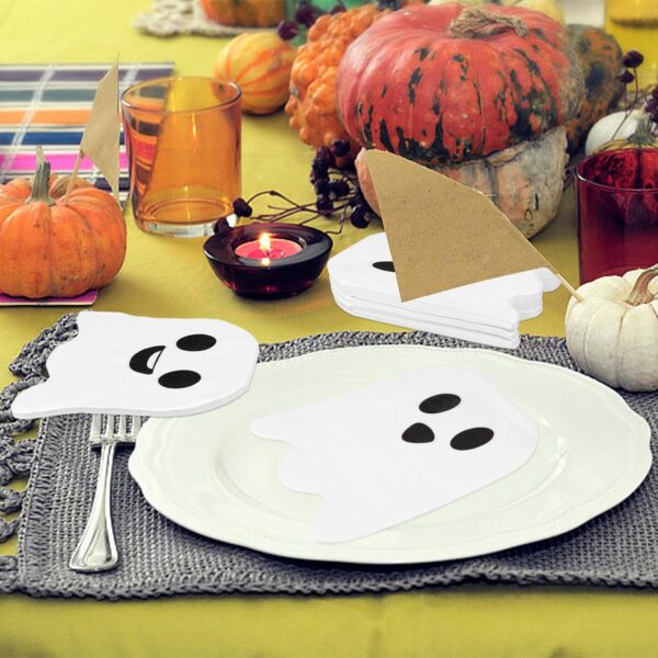 Servilletas Fantasma boo halloween (pack 10) - Imagen 4