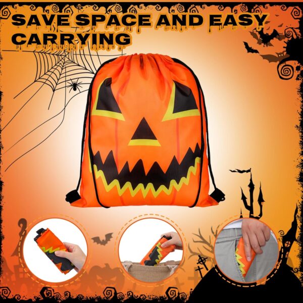 Mochila bolsa hallowen bag (diseños variados) 30cm x 25cm - Imagen 4