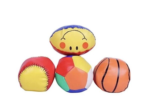 Set pelotas bebe espuma (pack 4)