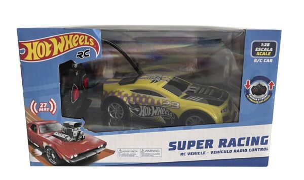 Hot Wheels vehiculo a Control Remoto Racing Car 1:28 (colores variados) - Imagen 2