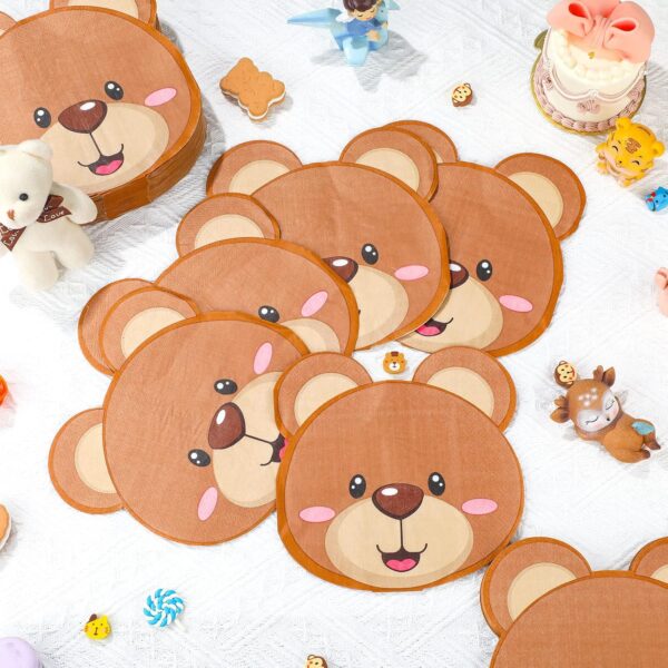 Servilletas Oso smile (pack 10) - Imagen 4