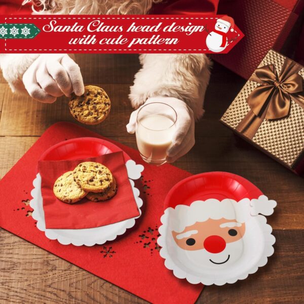 Platos Papa Noel (pack 5) Navidad - Imagen 5