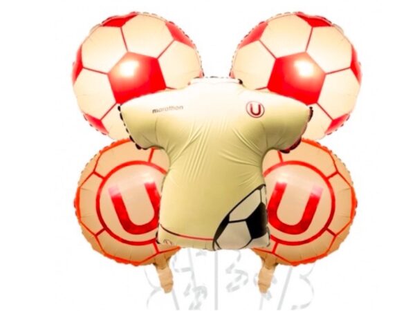 Pack 5 globos Universitario (helio) diseños variados