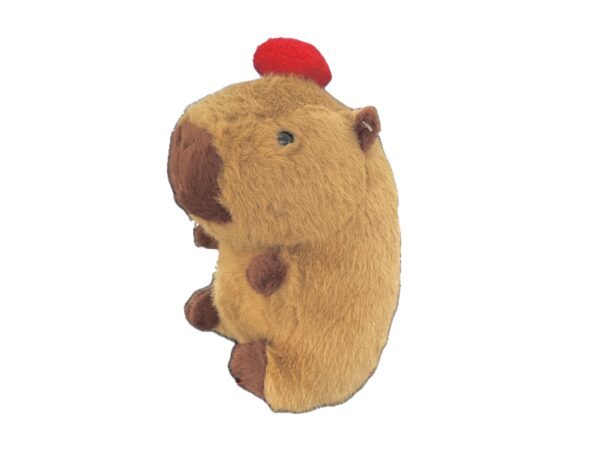 Capibara peluche 23cm con fresa