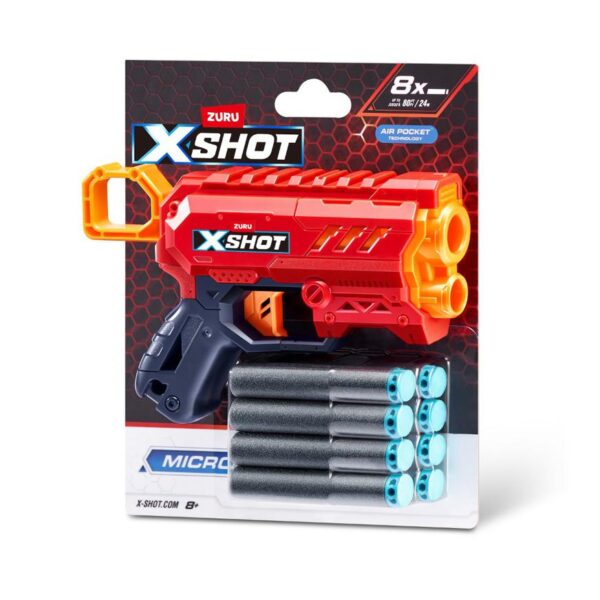 Pistola Lanzador De Dardos Xshot Micro V2