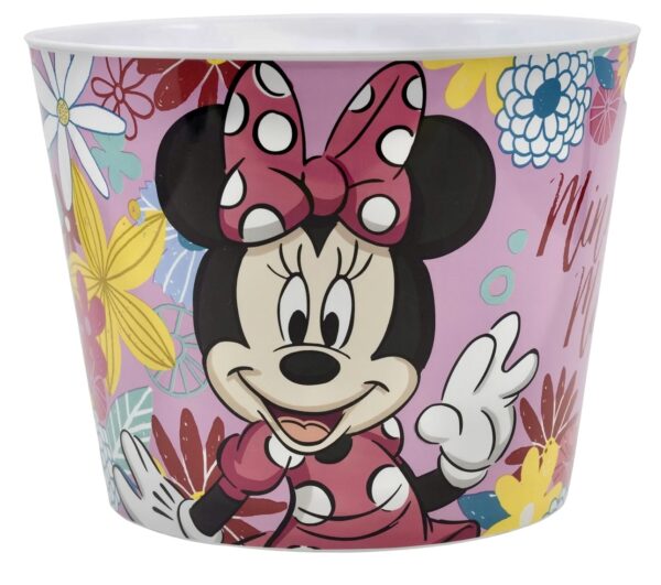 Balde para pop corn 15cm alto Minnie Mouse Disney