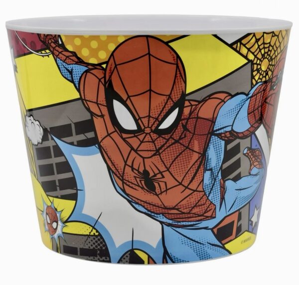 Balde para pop corn 15cm alto Spiderman