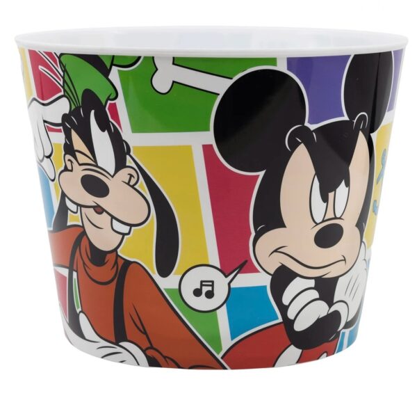 Balde para pop corn 15cm alto Mickey Mouse y amigos Disney