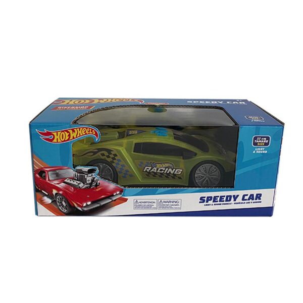 Hot Wheels Speedy Con Luz y Sonido (colores variados) 22cm - Imagen 3