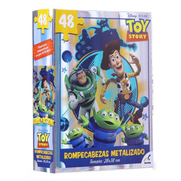 Rompecabezas Toy Story Metalizado 48 Piezas