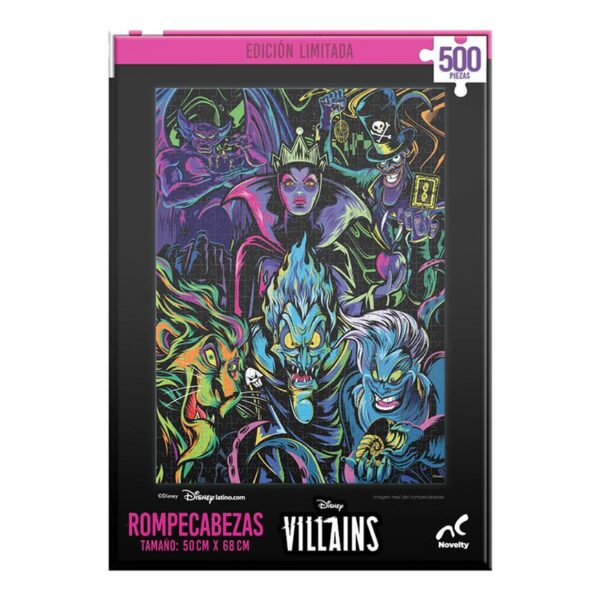 Rompecabezas Disney Villanos 500 Piezas Edicion Limitada - Imagen 3