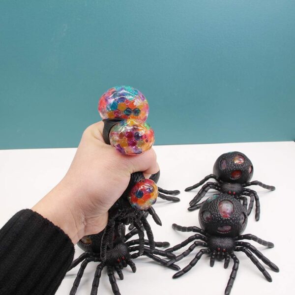 Araña squishy negra fun (squeeze) - Imagen 3