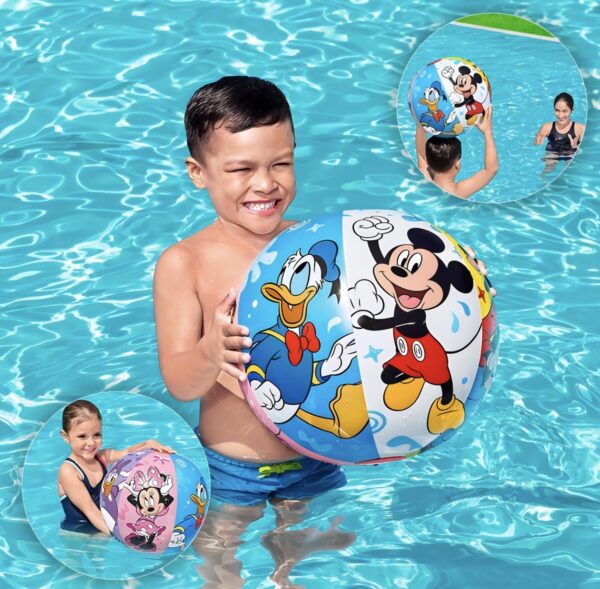 Pelota inflable Mickey Mouse y sus amigos Disney 51cm - Imagen 2