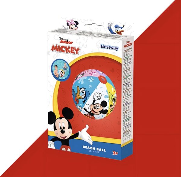 Pelota inflable Mickey Mouse y sus amigos Disney 51cm