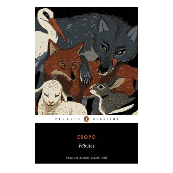 Libro Fabulas - Esopo - Penguin - leido (forrado)