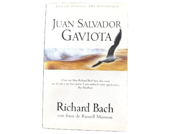 Libro Juan Salvador Gaviota - Richard Bach - Editorial Vergara - leido (antiguo)