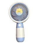 Ventilador portatil de mano kawai (colores variados) carga usb