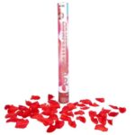 Lanza confeti petalos rojos 50cm aprox (bombarda)